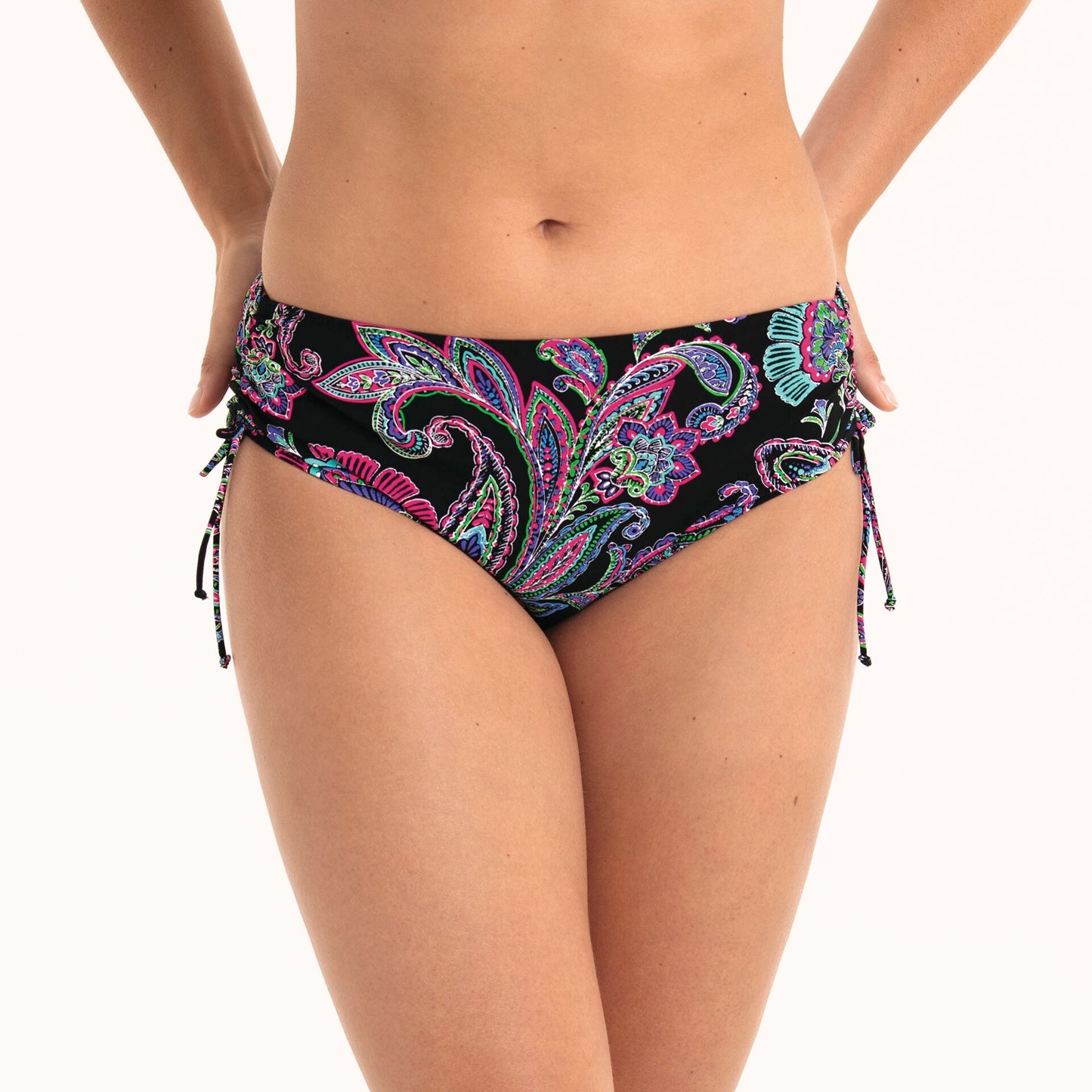 Rosa Faia bikini met beugel - Hermine 8744 - Zwart print