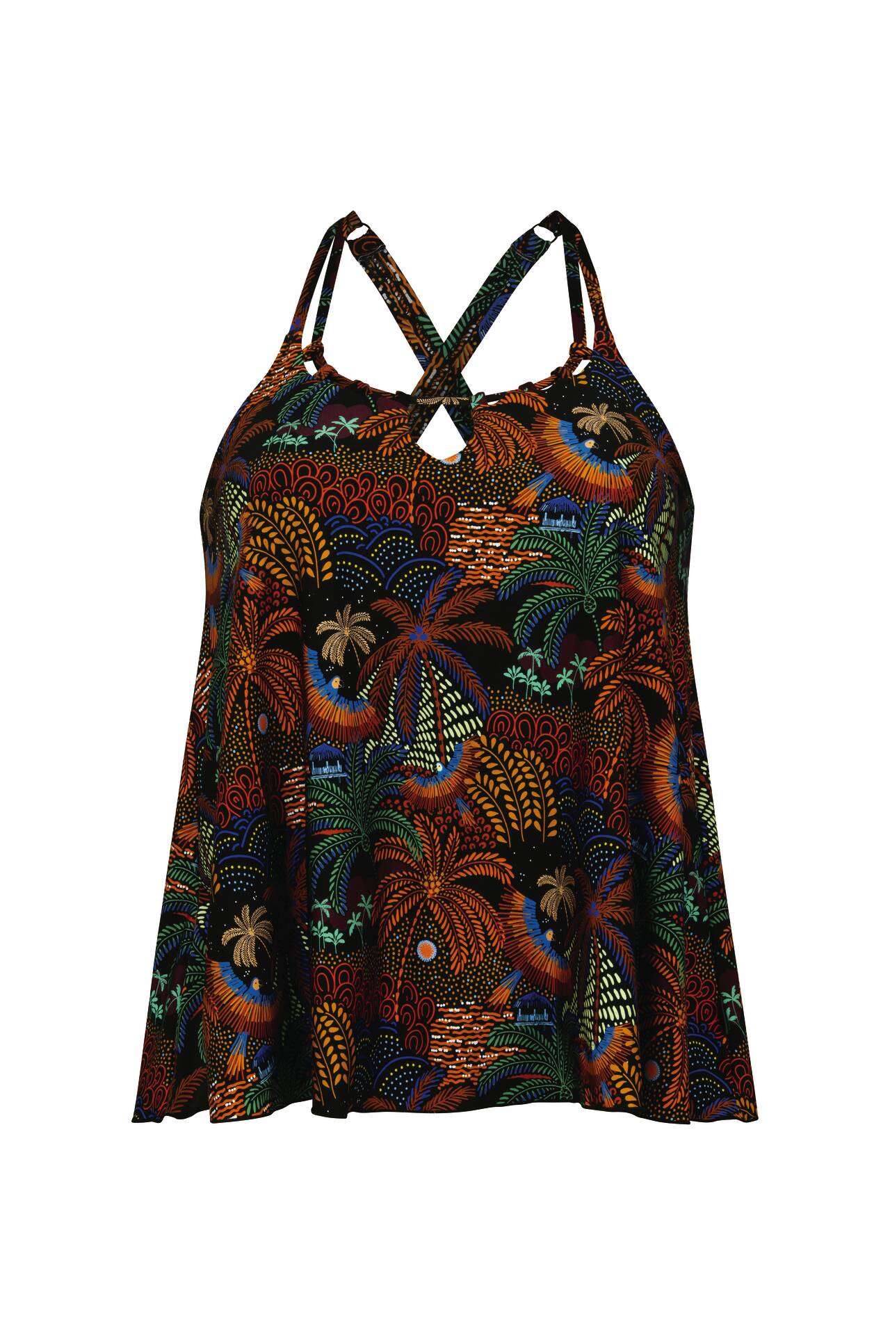 Rosa Faia Voorgevormde Tankini top - model Mabel 8855 + 8709 - Safari