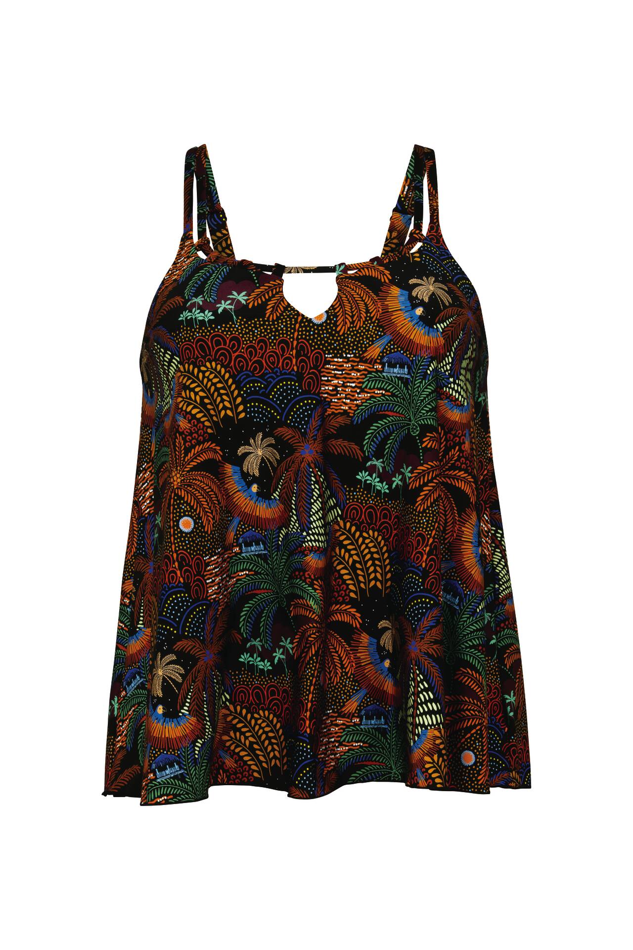 Rosa Faia Voorgevormde Tankini top - model Mabel 8855 + 8709 - Safari
