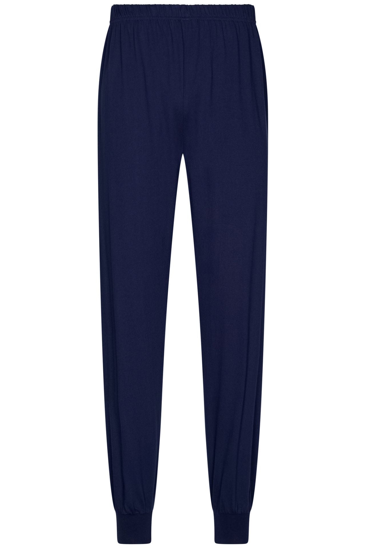 Robson heren pyjama met boorden zigzag print - 122252-800-1 - Donker blauw