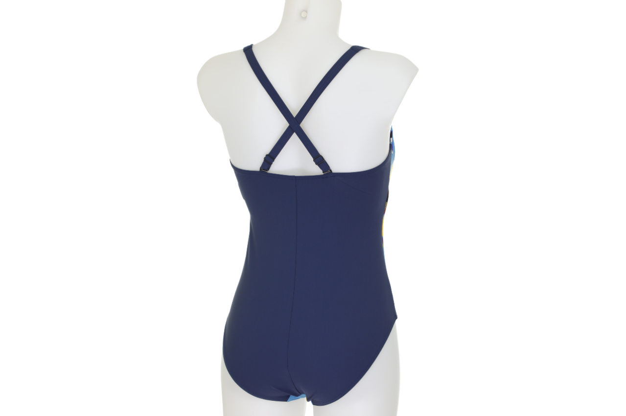 Sunflair beautyform badpak voorgevormde cups zonder beugel - 22148 - blauw