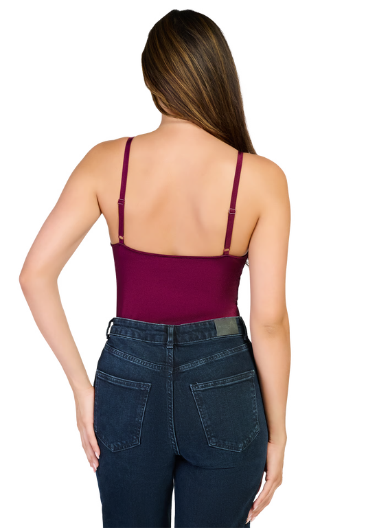 Ten Cate Padded BH top zonder beugel - 60178 - Cherry Burgundy