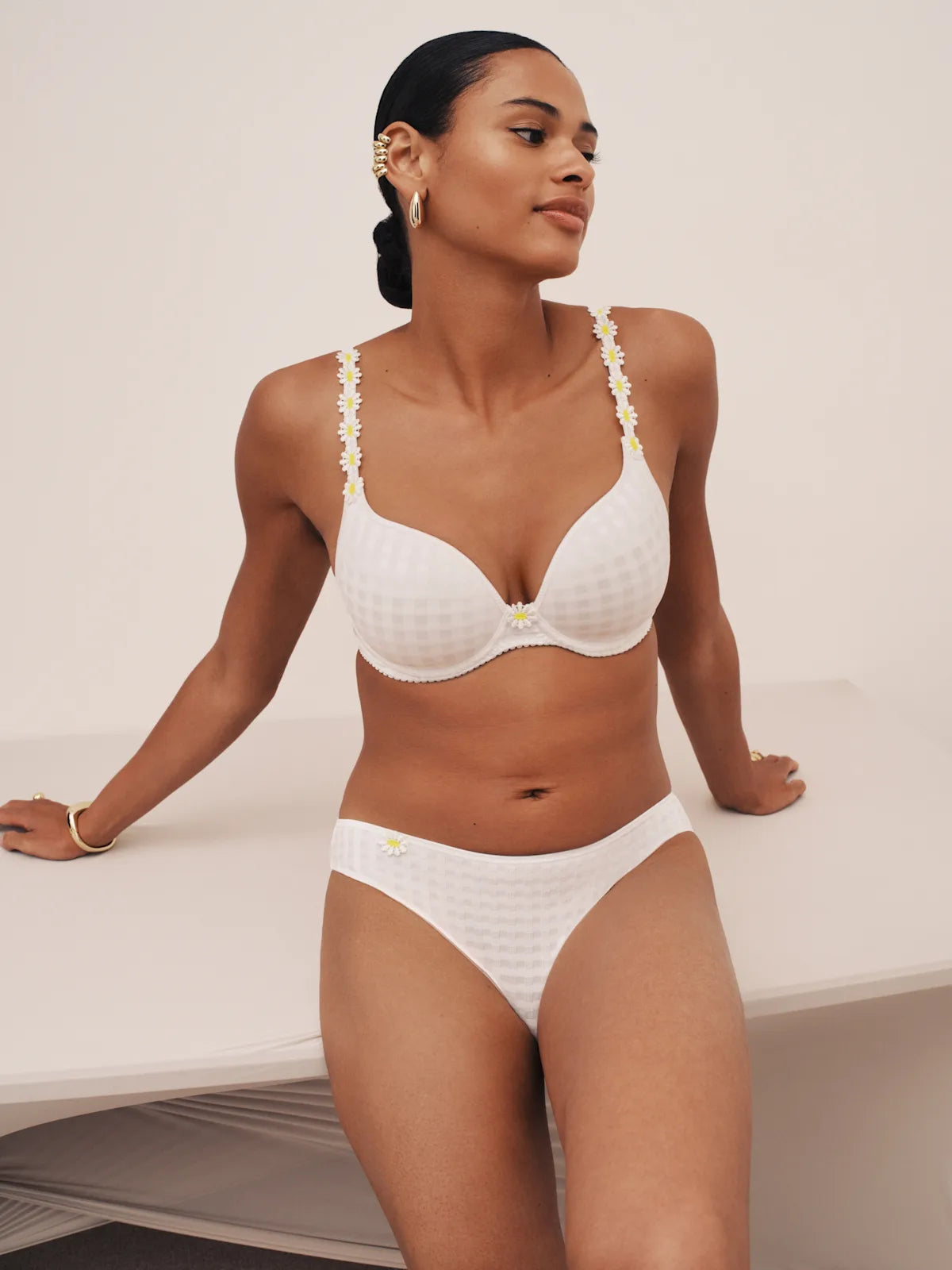 Marie Jo Mousse voorgevormde Bh Hartvorm - 0200416 Avero - Ivoor Petal