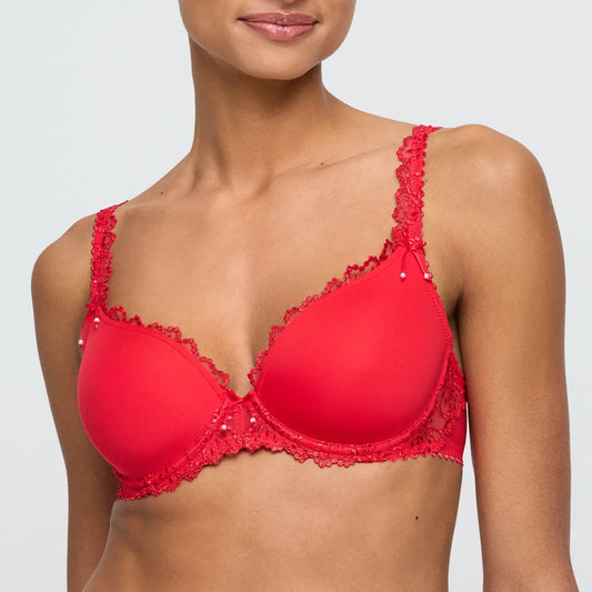 Marie Jo Mousse voorgevormde Bh Hartvorm - Jane 0101336 - True Red