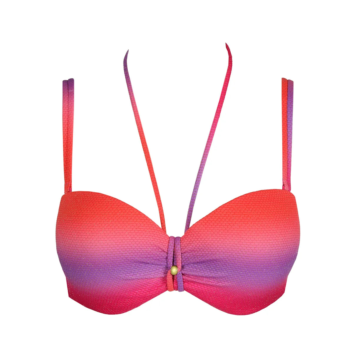 Marie Jo Swim Voorgevormde strapless Bikini met rioslip - Nusa Dua 1008118 / 1008150 -Spectral