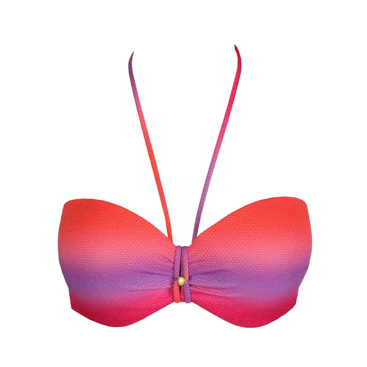 Marie Jo Swim Voorgevormde strapless Bikini met rioslip - Nusa Dua 1008118 / 1008150 -Spectral