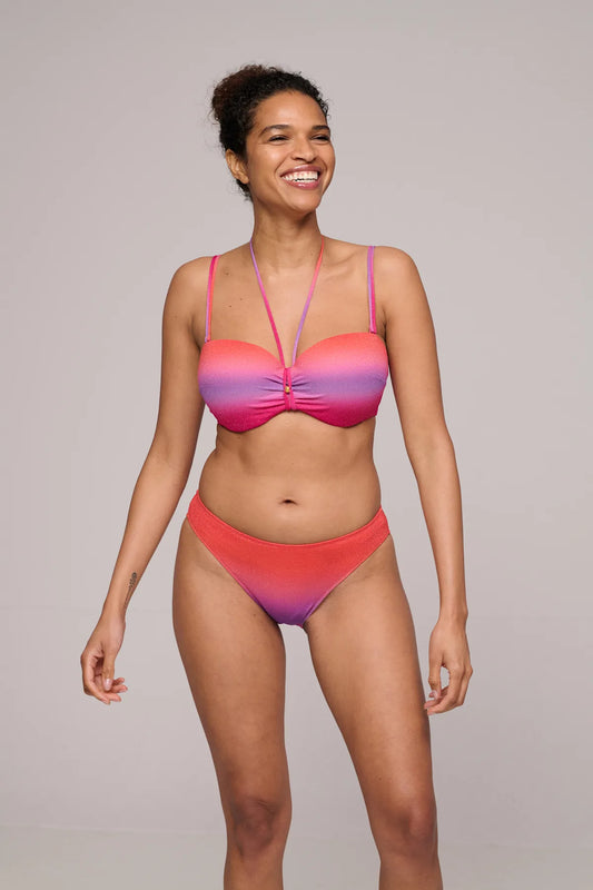 Marie Jo Swim Voorgevormde strapless Bikini met rioslip - Nusa Dua 1008118 / 1008150 -Spectral