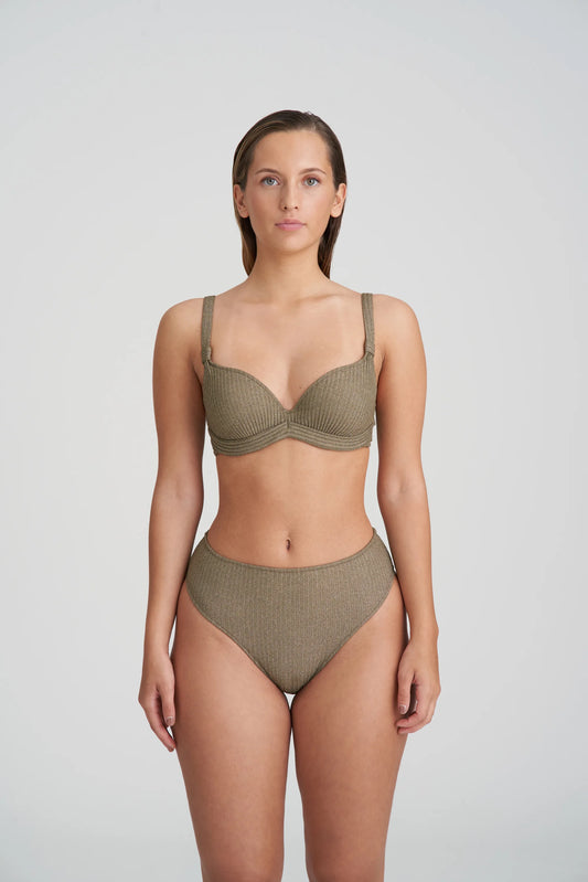 Marie Jo Swim Voorgevormde hartvorm Bikini - Tinjis 1006916 / 1006951 - Golden olive