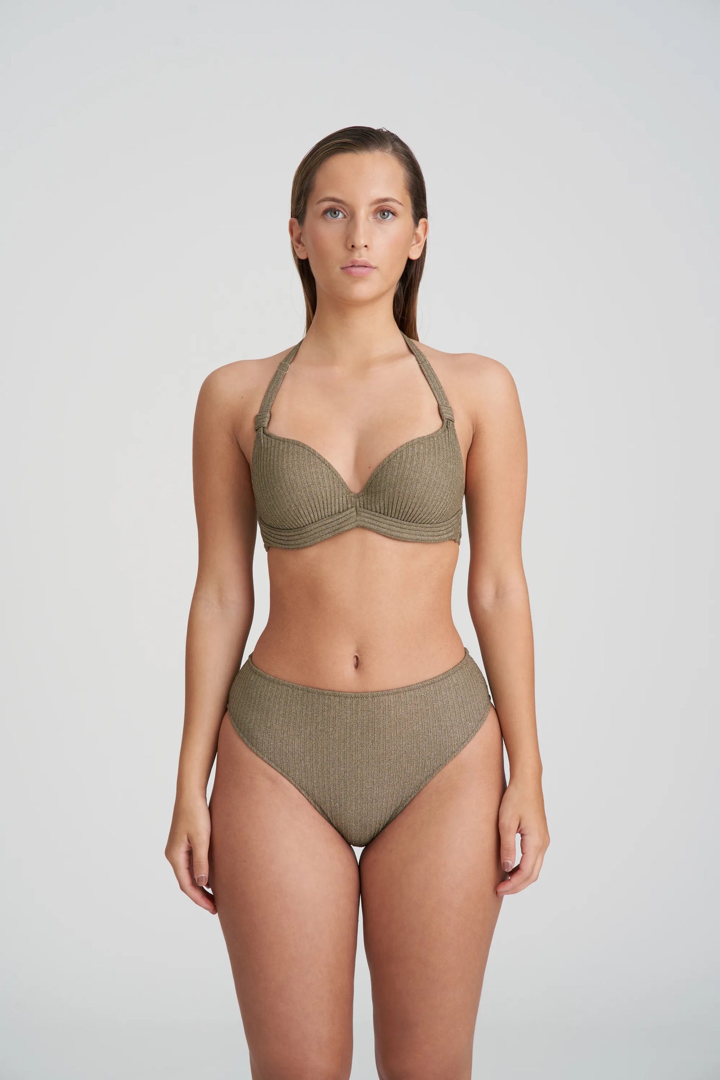 Marie Jo Swim Voorgevormde hartvorm Bikini - Tinjis 1006916 / 1006951 - Golden olive