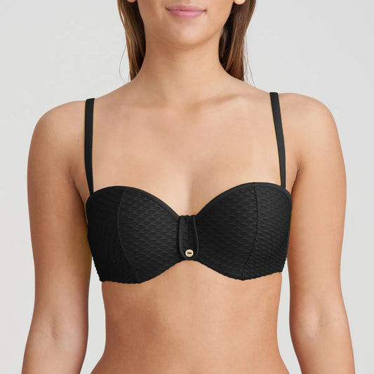 Marie Jo Swim Strapless Bikini Met Mousse - Brigitte 1000318 - Zwart