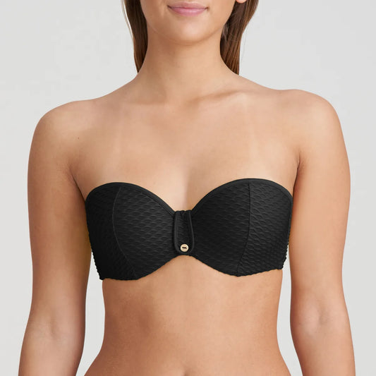 Marie Jo Swim Strapless Bikini Met Mousse - Brigitte 1000318 - Zwart