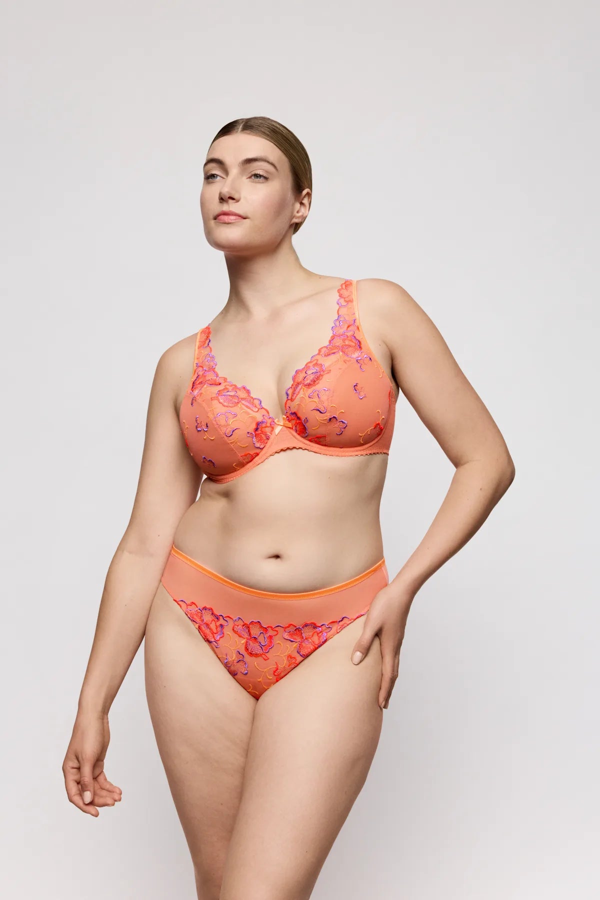 Prima Donna Plunge Bh Halve Mousse Cups - Devdaha 0163442 - Sunset Blush