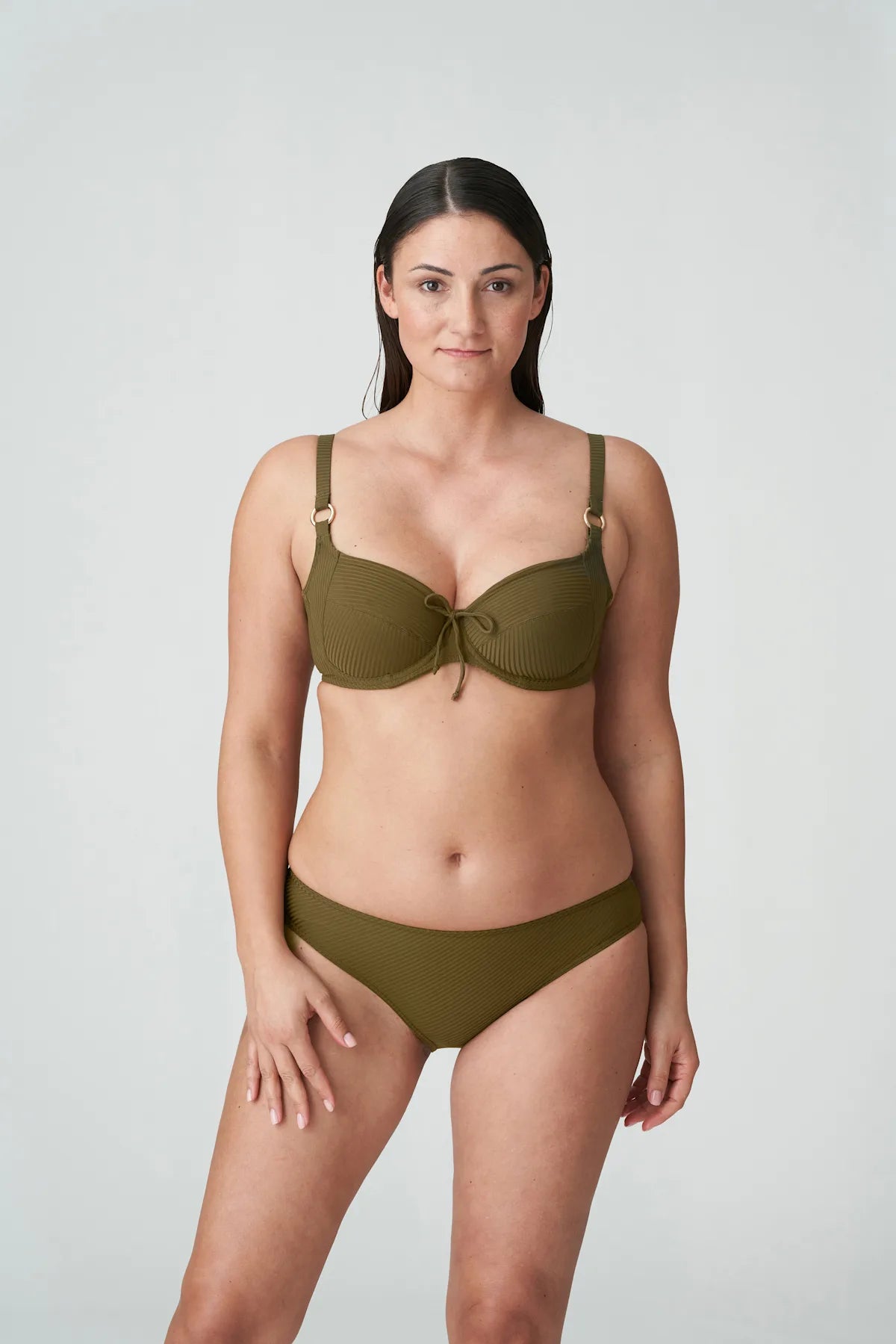 Prima Donna Swim bikini rioslip - 4006350 Sahara - Olijf