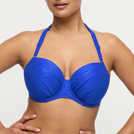 Prima Donna SWIM Voorgevormde Balconette bikinitop - Mantas 4013416 - Electric Blue
