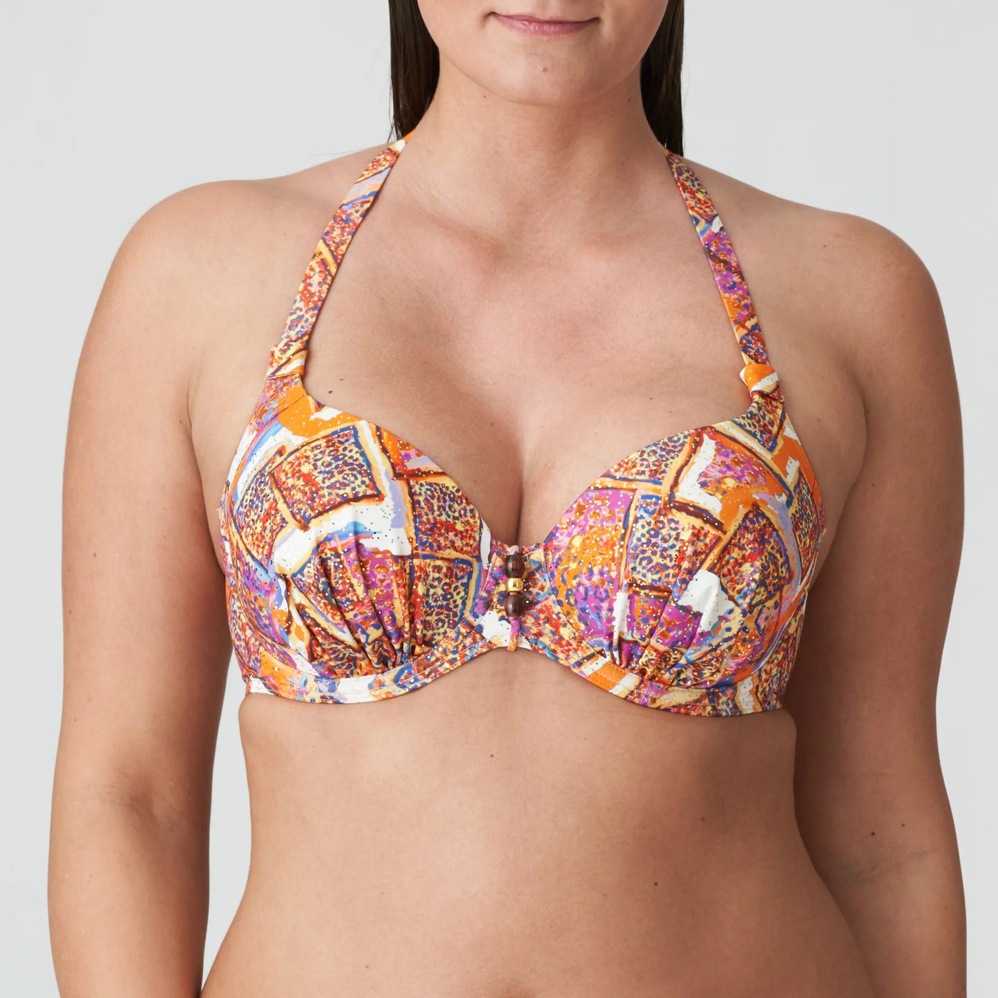 Prima Donna SWIM Voorgevormde Bikini Hartvorm met taillelslip - Navalato 4011314 / 4011352 - Summer Sunset