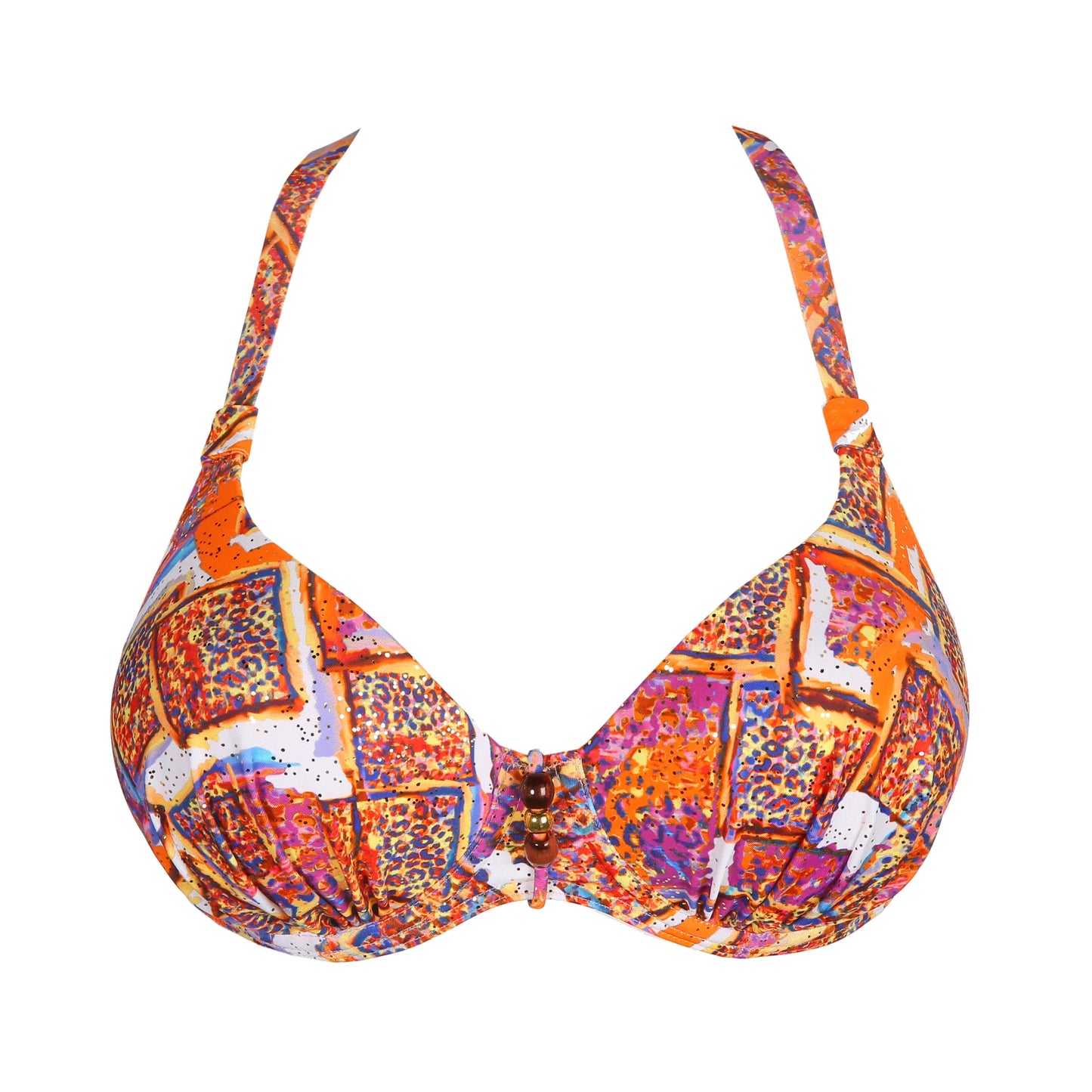 Prima Donna SWIM Voorgevormde Bikini Hartvorm met taillelslip - Navalato 4011314 / 4011352 - Summer Sunset