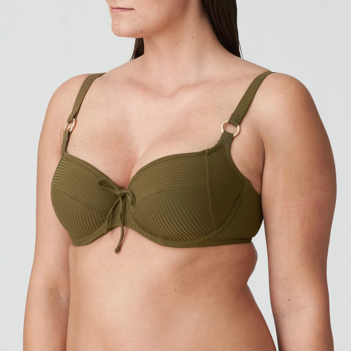 Prima Donna Swim beugel bikini top - 4006310 Sahara - Olijf