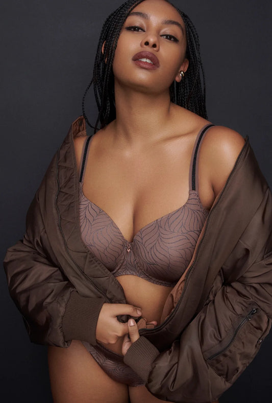 Prima Donna Twist hartvorm mousse BH - Ajusco 0242400 - Caribe Taupe