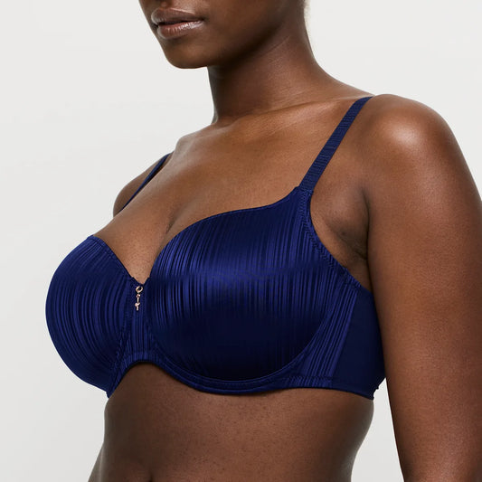 Prima Donna Twist Mousse Bh Hartvorm - Knokke 0242330 - Saffier Blauw