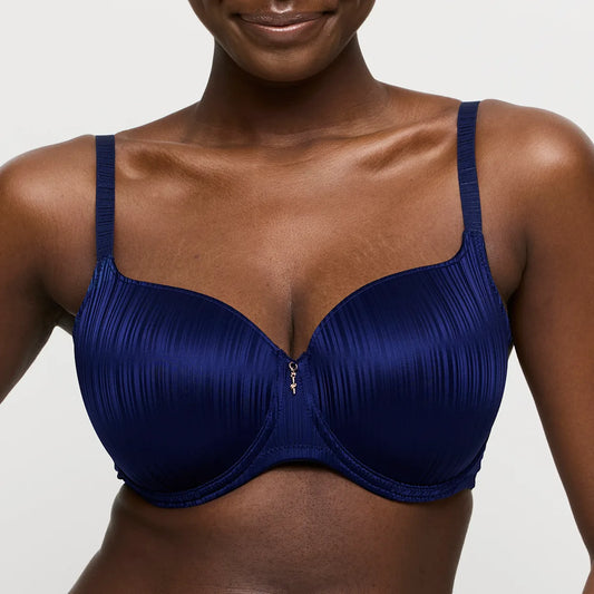 Prima Donna Twist Mousse Bh Hartvorm - Knokke 0242330 - Saffier Blauw