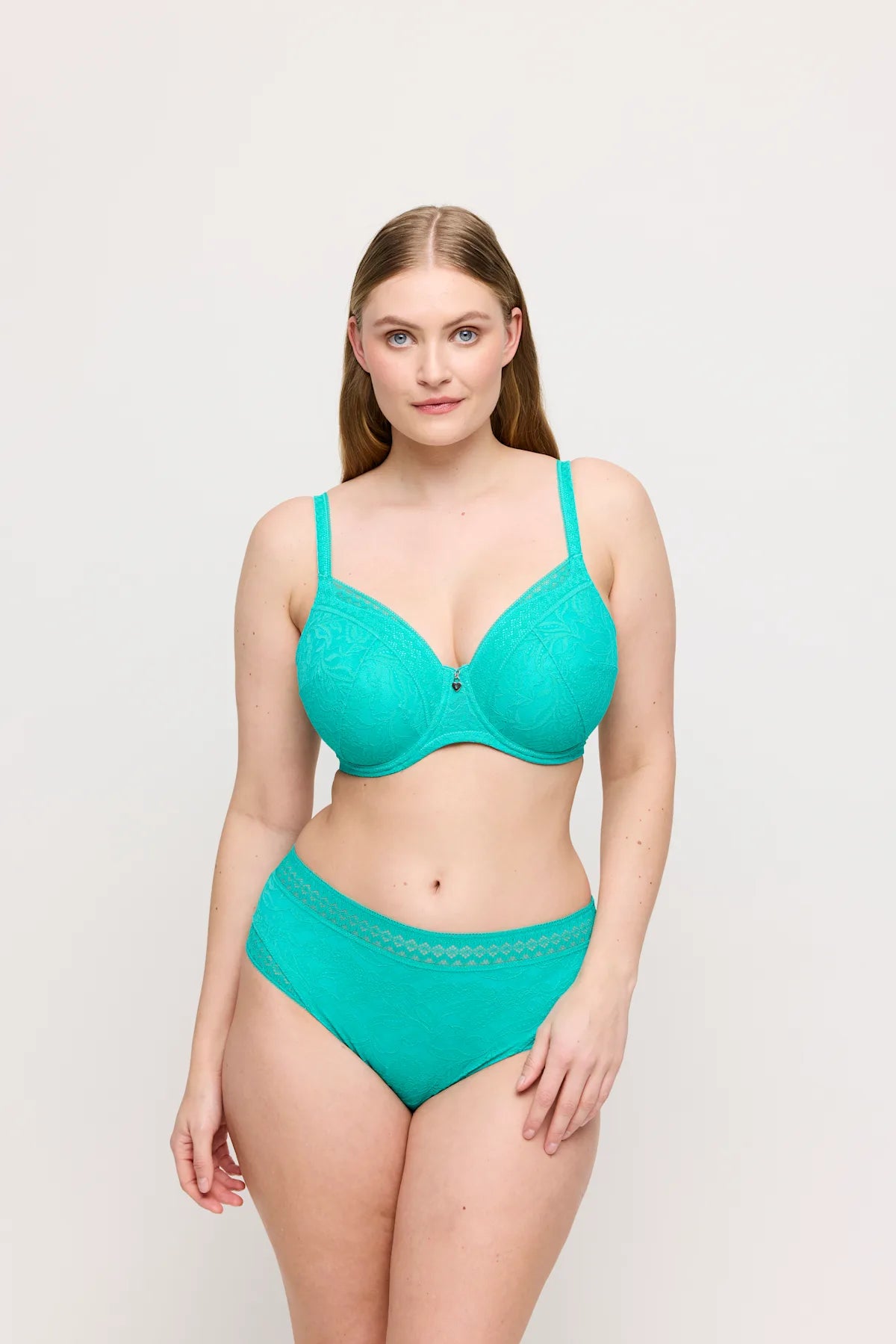 Prima Donna Twist hartvorm mousse BH - 0142090 Palermo - Sunny Teal