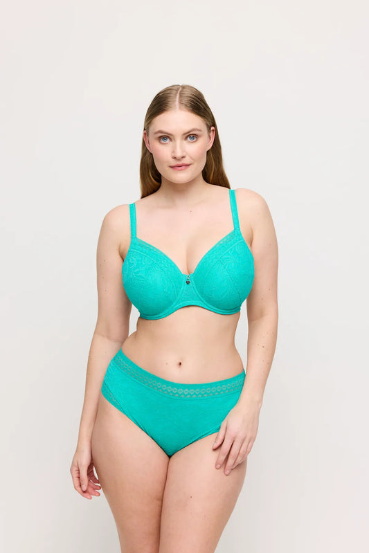 Prima Donna Twist hartvorm mousse BH - 0142090 Palermo - Sunny Teal