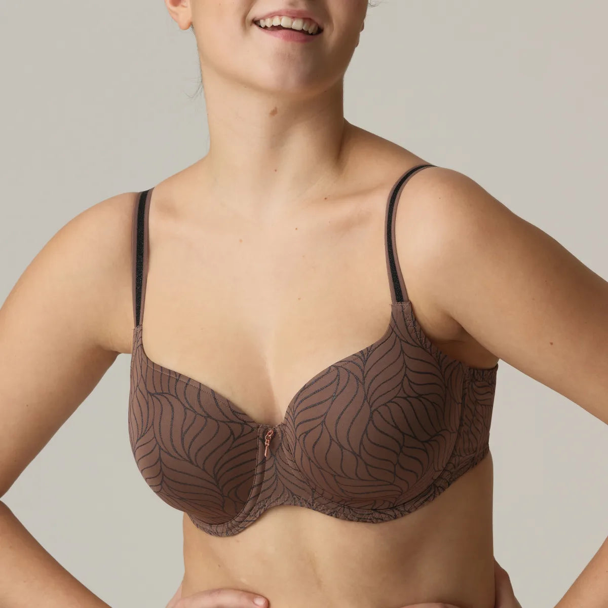 Prima Donna Twist hartvorm mousse BH - Ajusco 0242400 - Caribe Taupe