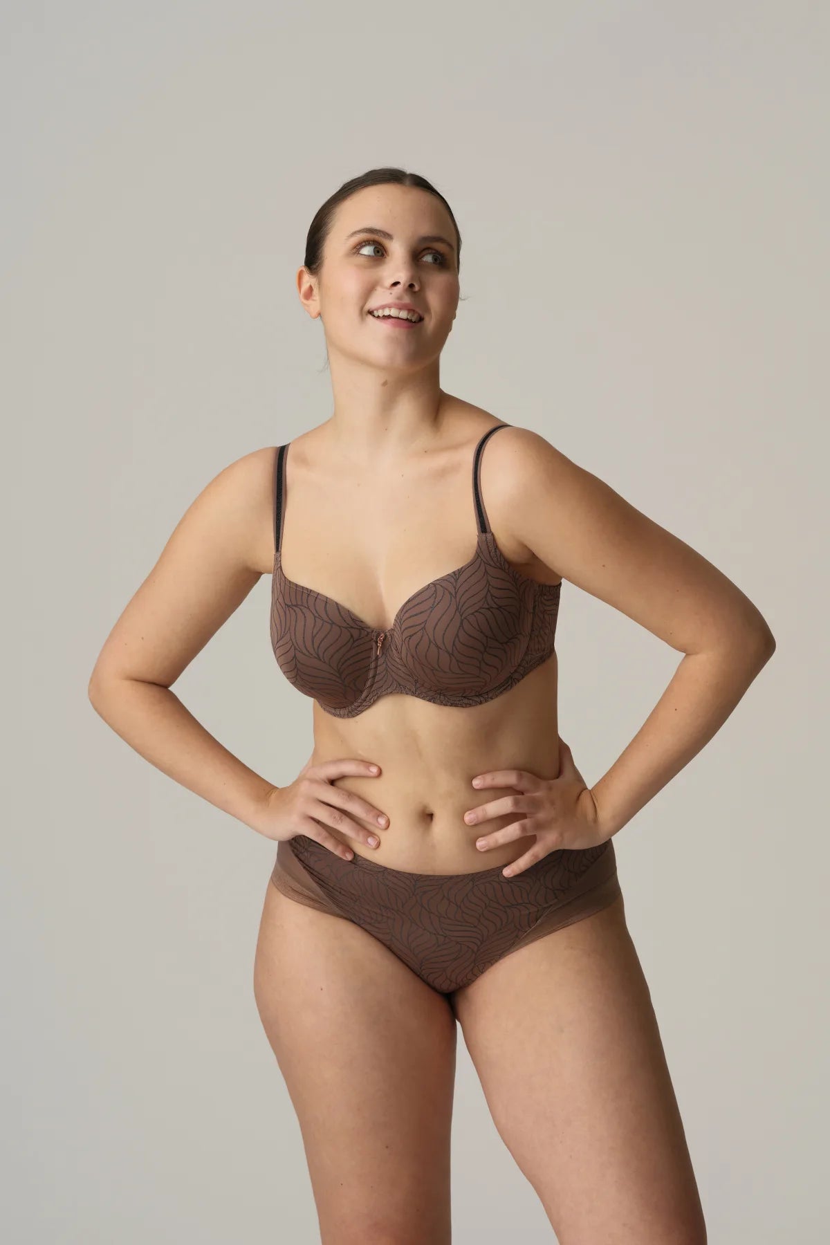 Prima Donna Twist hartvorm mousse BH - Ajusco 0242400 - Caribe Taupe