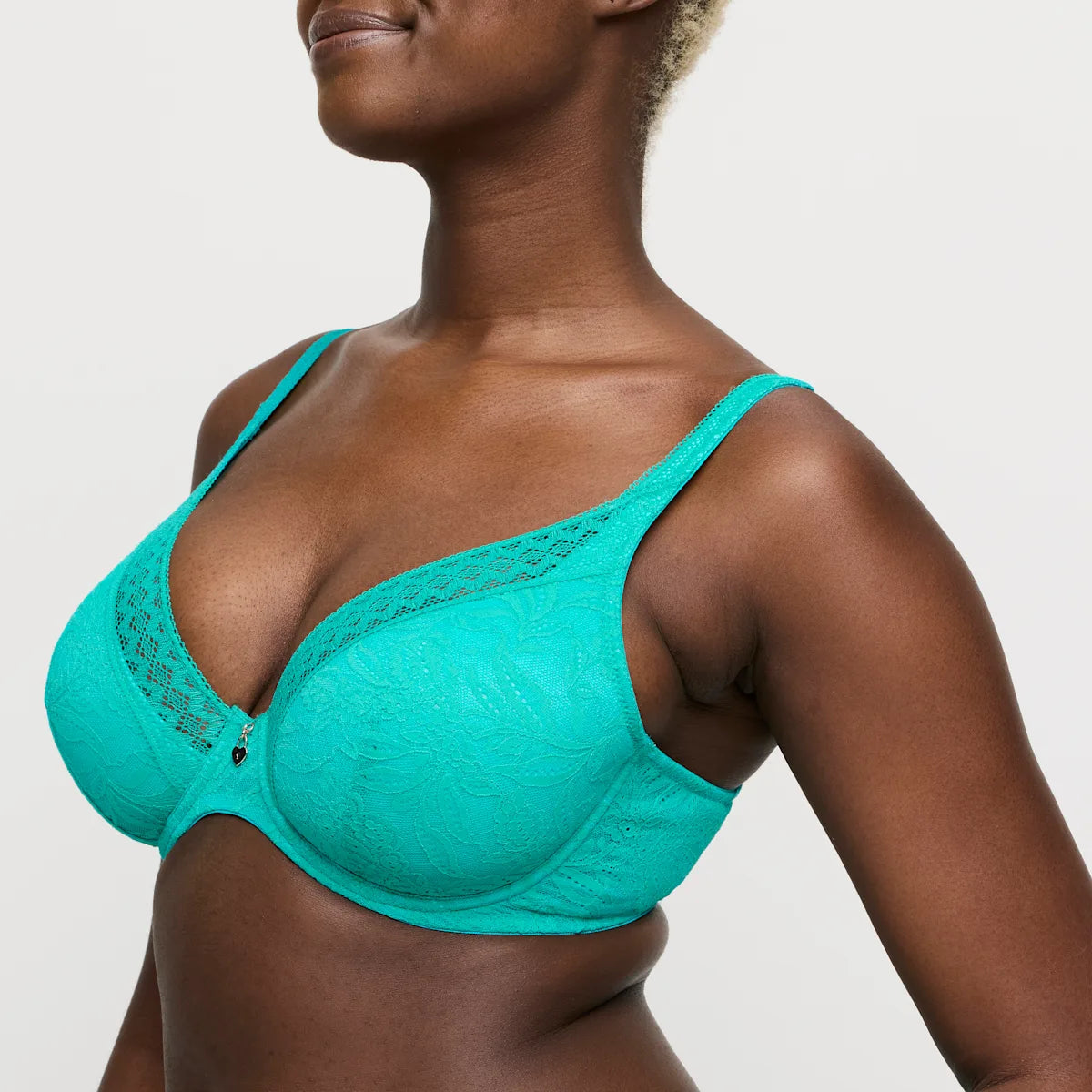 Prima Donna Twist Plunge Bh Halve Mousse Cups - 0142094 Palermo - Sunny Teal