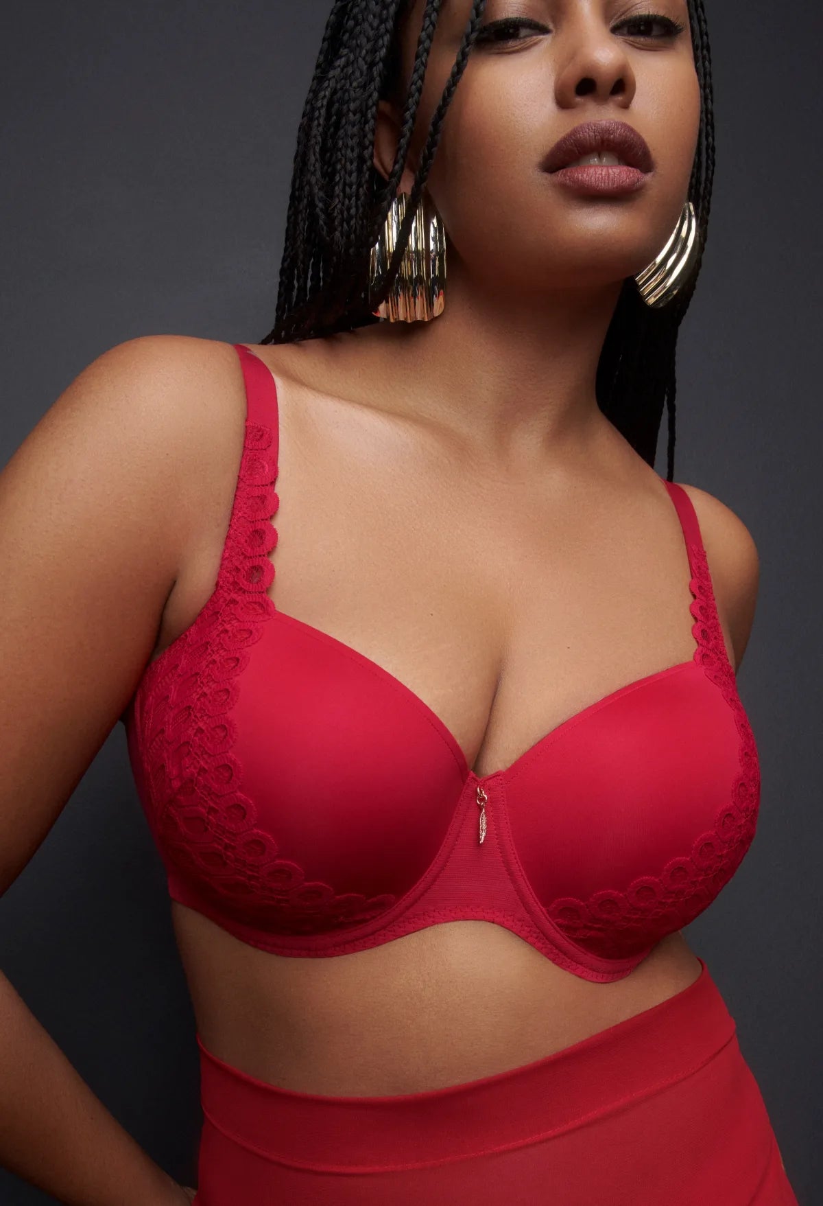 Prima Donna Twist Voorgevormde Balconette Bh - Los Ayala 0242432 - Sangria