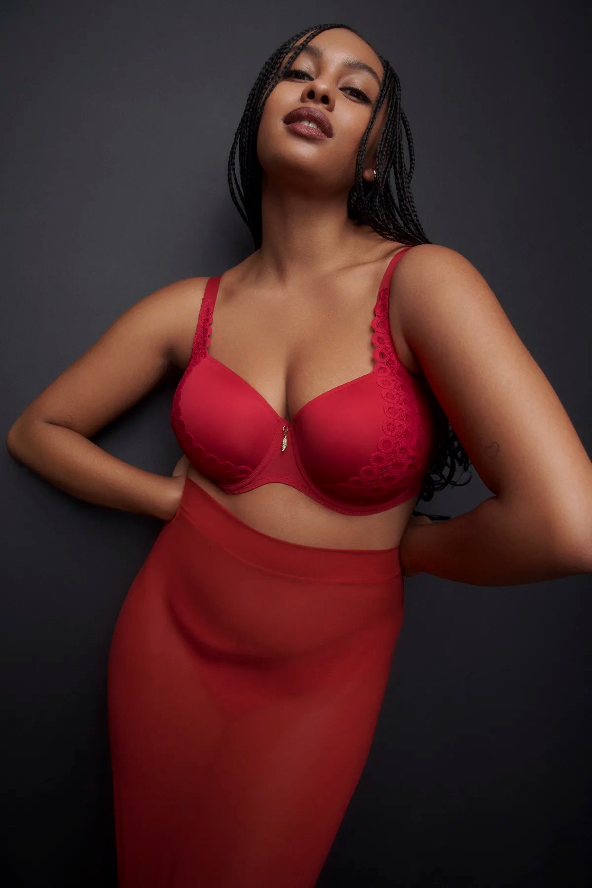 Prima Donna Twist Voorgevormde Balconette Bh - Los Ayala 0242432 - Sangria