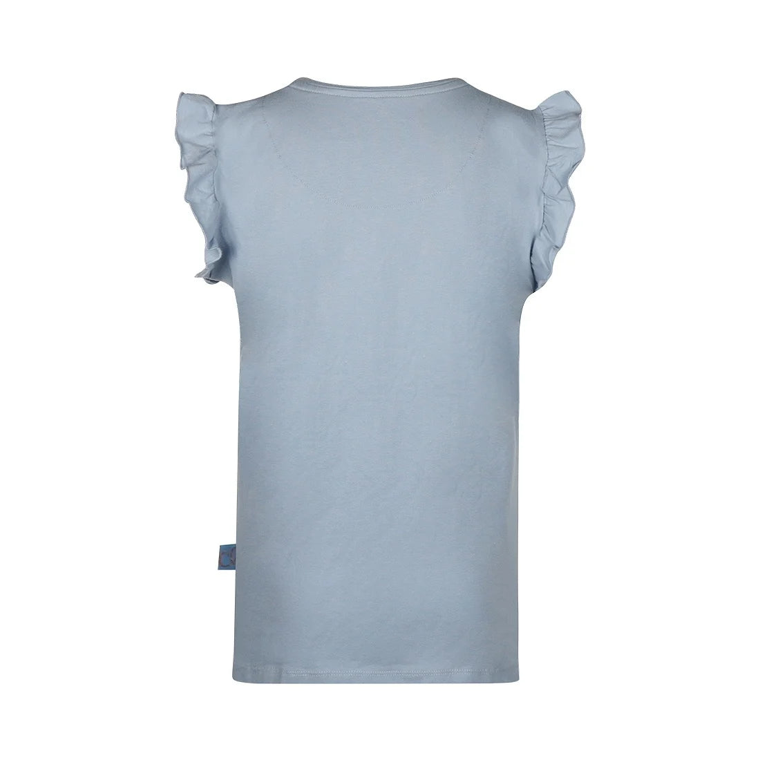 Charlie Choe pyjama shirt fresh summer nights - P55102-38 - licht blauw ruffle