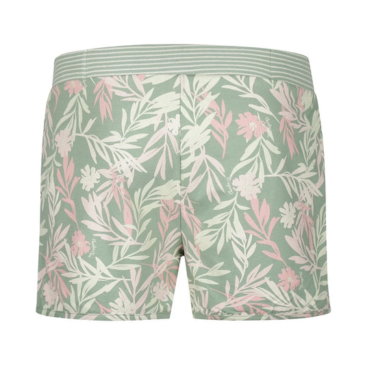 Charlie Choe korte broek shortama - P55129-38 - Groen bloemen