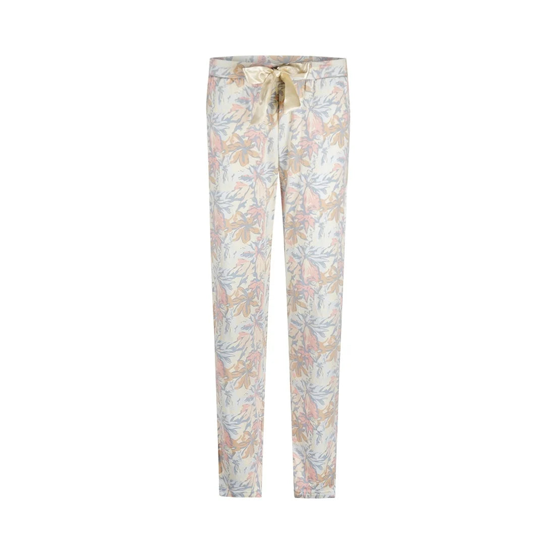 Charlie Choe lange pyjama broek - P55110-38 - Off white bloemen
