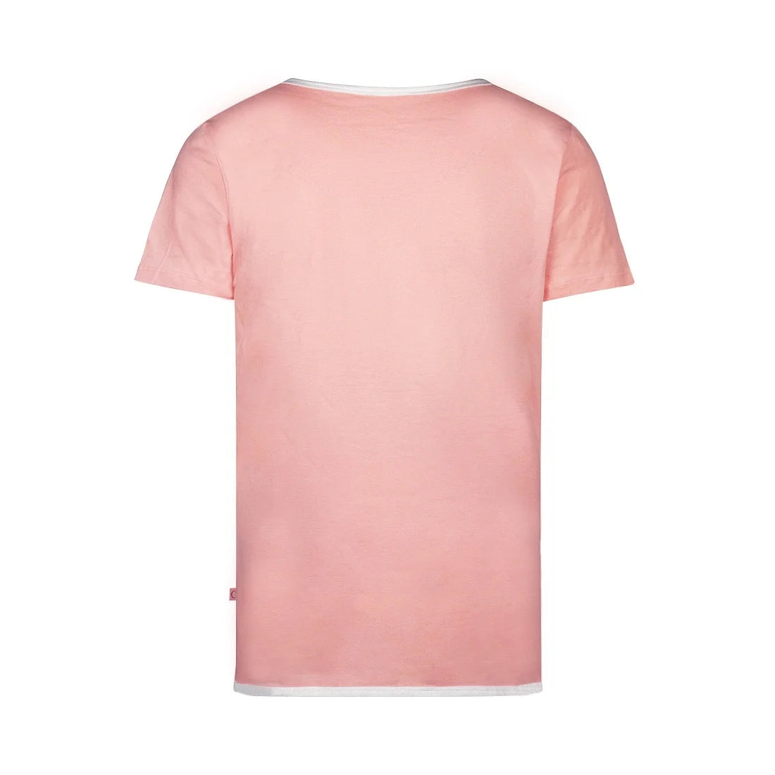 Charlie Choe T-shirt korte mouw knoopsluiting - P55136-38 - Roze