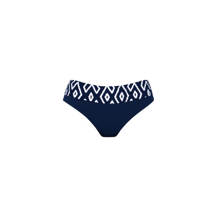 Rosa faia Beugel bikini met tailleslip omslag broek - Sibel + Chiara 8485 - Donker blauw