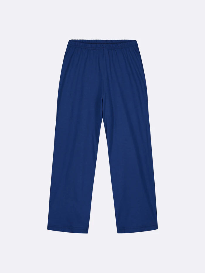 Nanso capri pyjama - 28786 MARKETTA - Blauw roze gebloemd