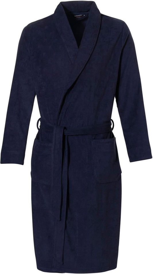 Pastunette Heren badjas - 73221-605-0 - donkerblauw