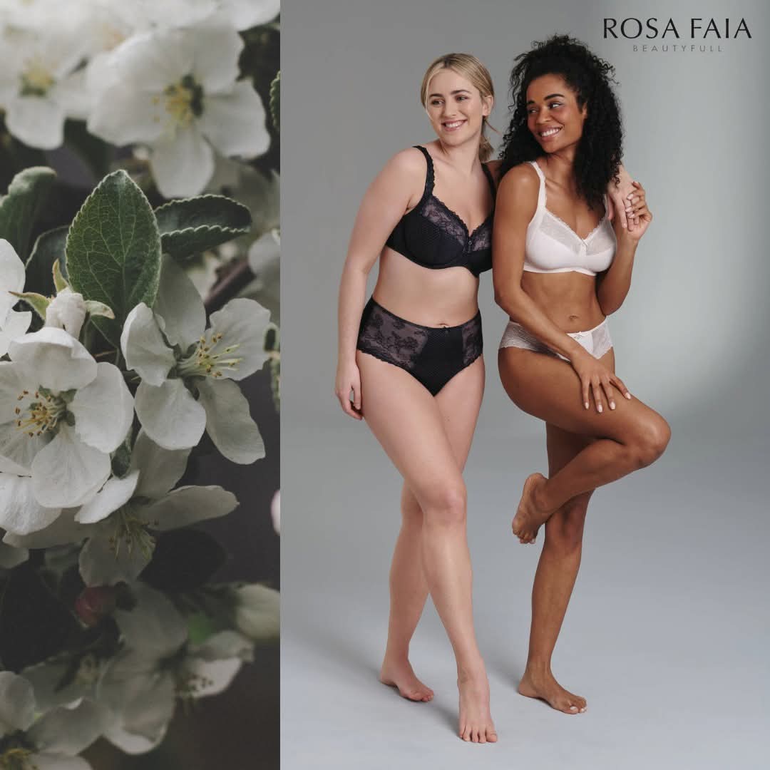 Rosa Faia kanten bh zonder beugel - Eloise 5296 - Zwart