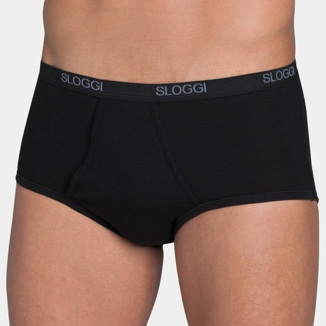 SLOGGI MEN BASIC MAXI met gulp - 4 kleuren *Uitlopend