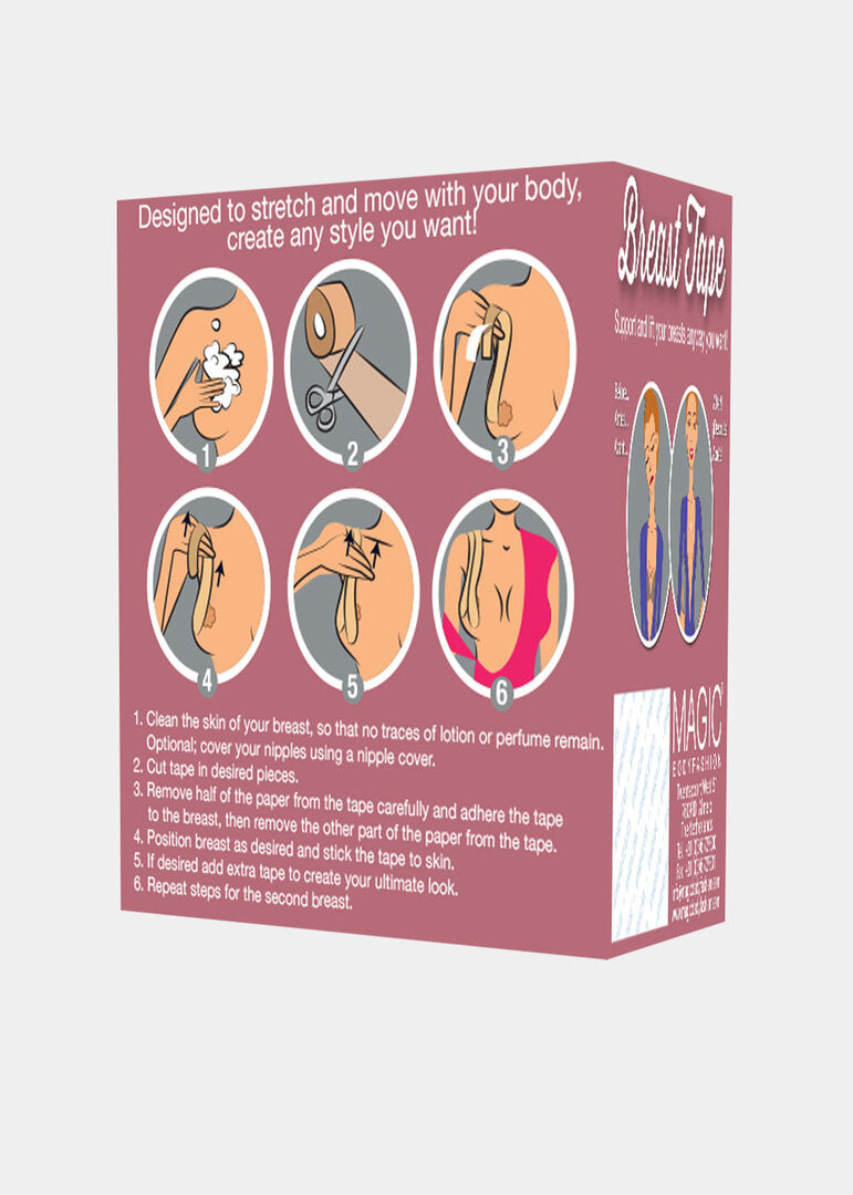 Magic Bodyfashion Breast Tape - Boob Tape 35BT - Latte
