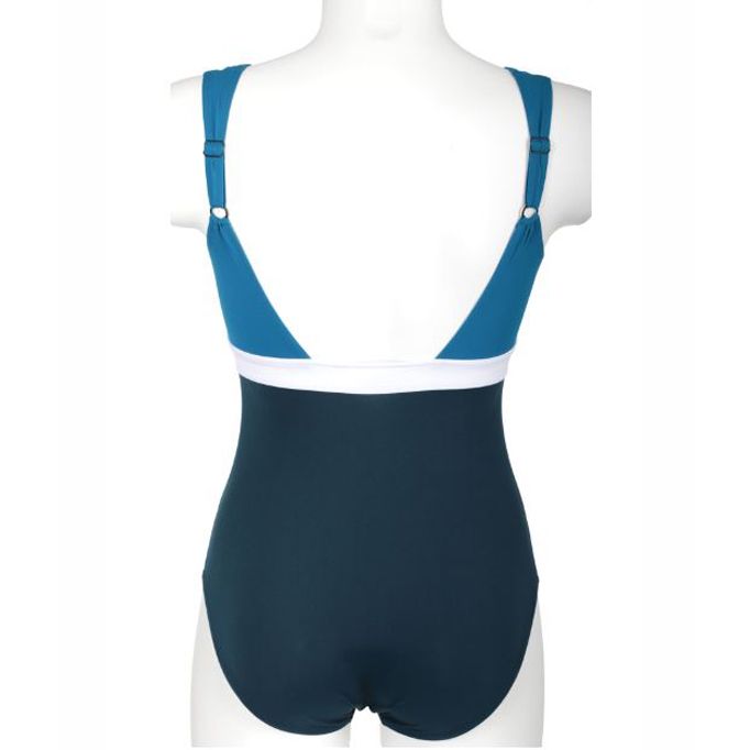 Sunflair chloorbestendig Badpak soft cups - 22184 - blauw