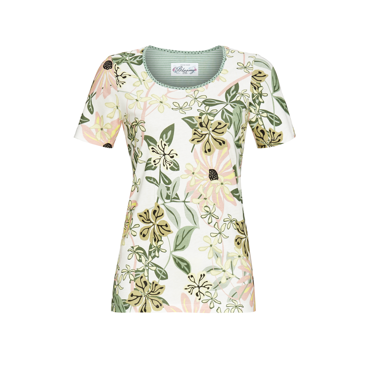 Bloomy mix and match Capribroek - 2251512 - olijf groen