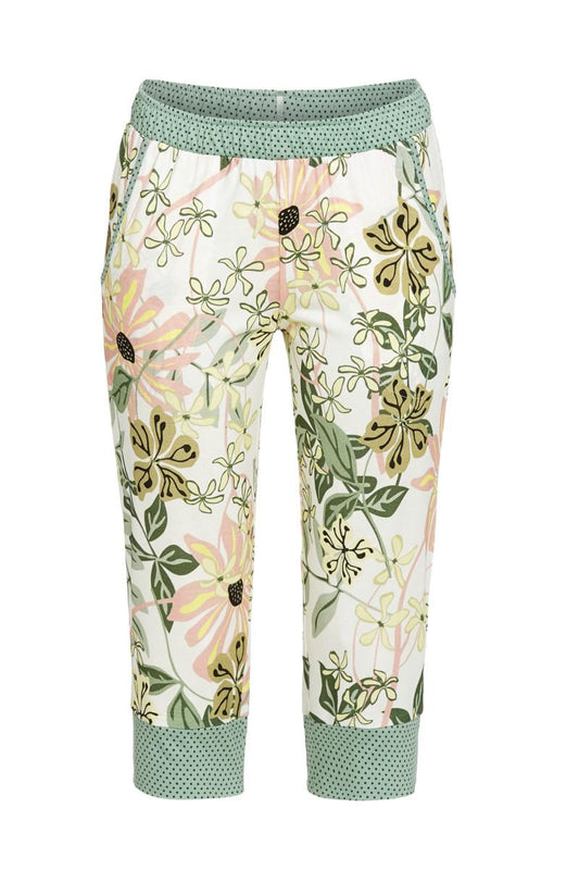 Bloomy mix and match Capribroek - 2251512 - olijf groen