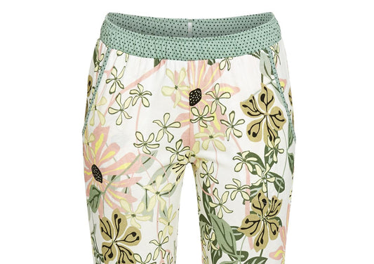 Bloomy mix and match Capribroek - 2251512 - olijf groen