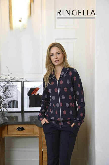 Ringella Huispak met rits - 2518234 - donker blauw