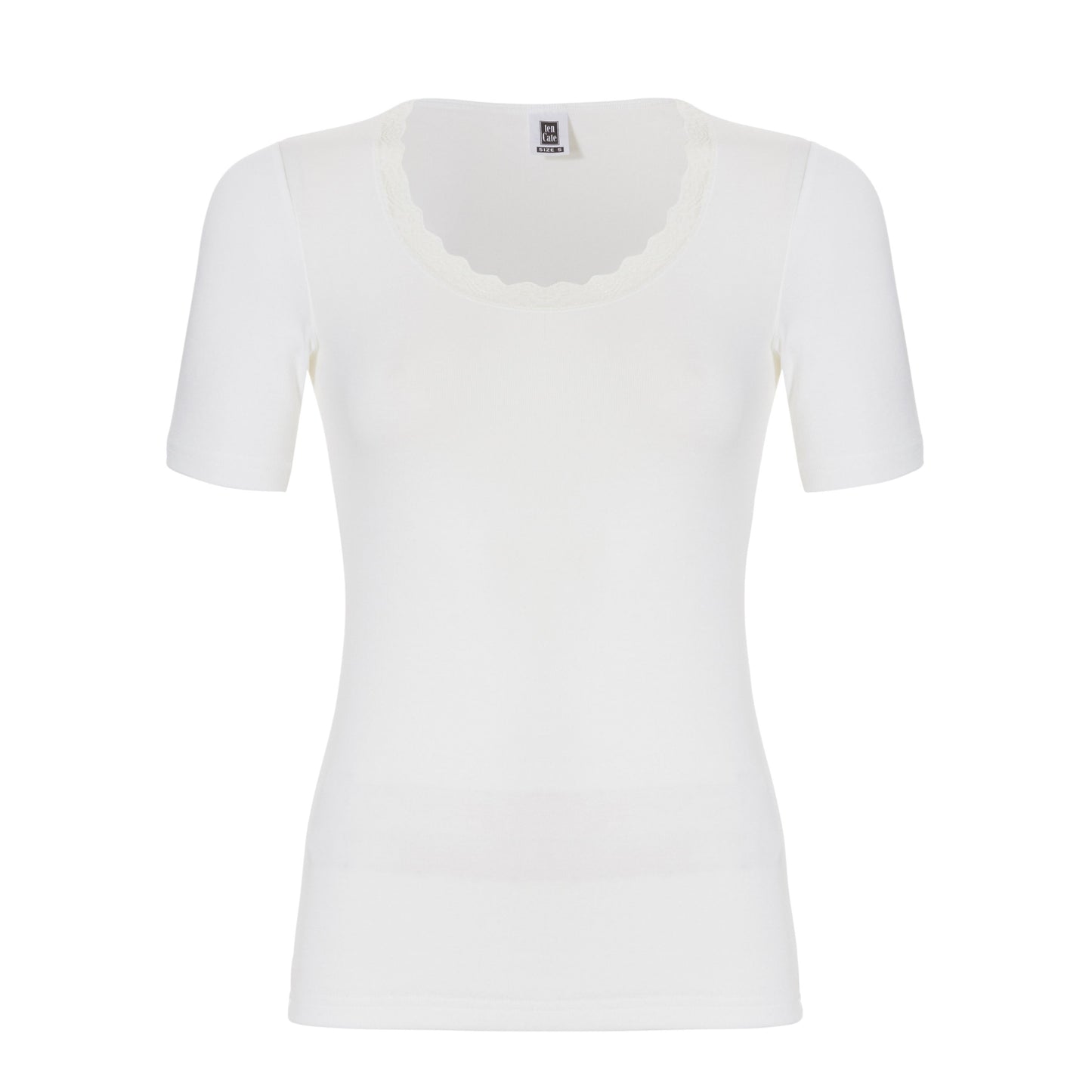 ten Cate Dames Thermo - T-shirt met kant korte mouw 60380 (30237) - 2 kleuren