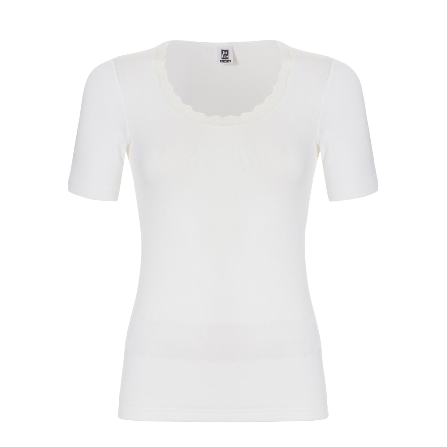 ten Cate Thermo Dames - Thermo T-shirt met kant korte mouw 30237 - 2 kleuren