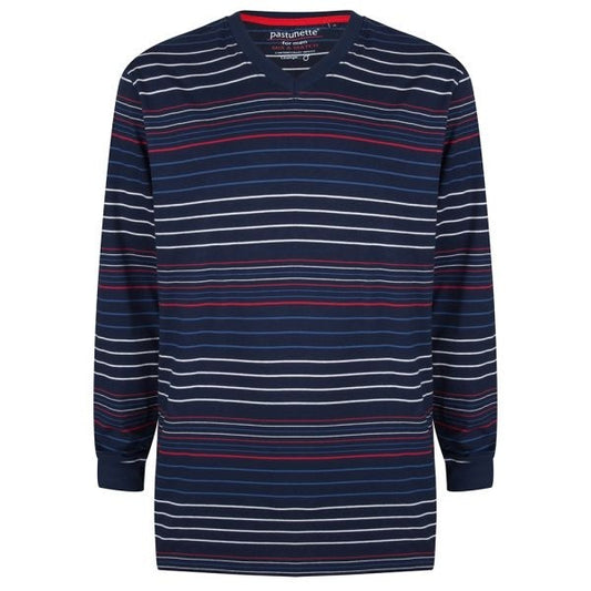 Pastunette heren Pyjama shirt lange mouw 4399-622-2