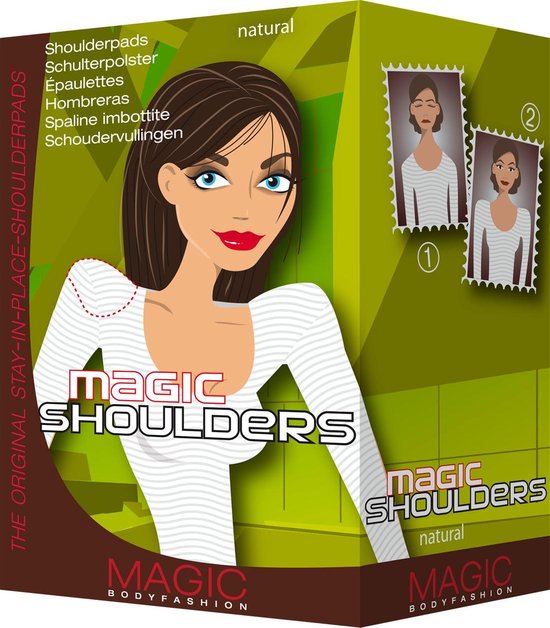 Magic Bodyfashion SHOULDERPADS (schoudervulling) 90SL - 3 modellen